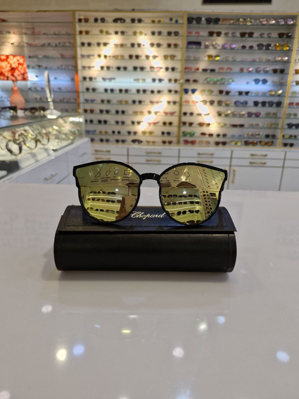 عینک دودی آنتی رفلکس و یووی۴۰۰